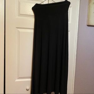 LuLaRoe Black Maxi Skirt